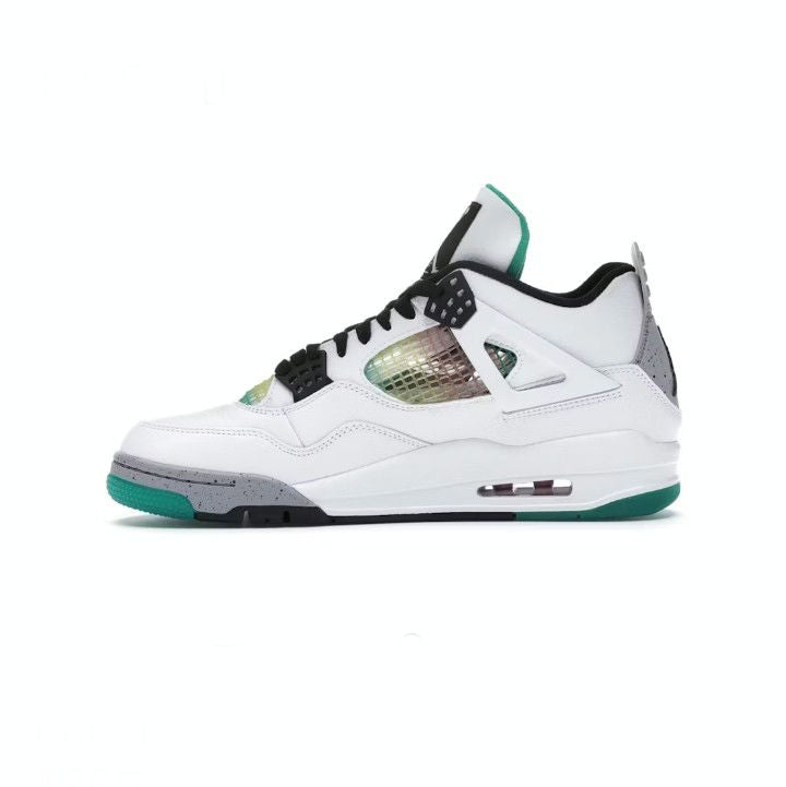 JORDAN 4 RETRO LUCID GREEN RASTA