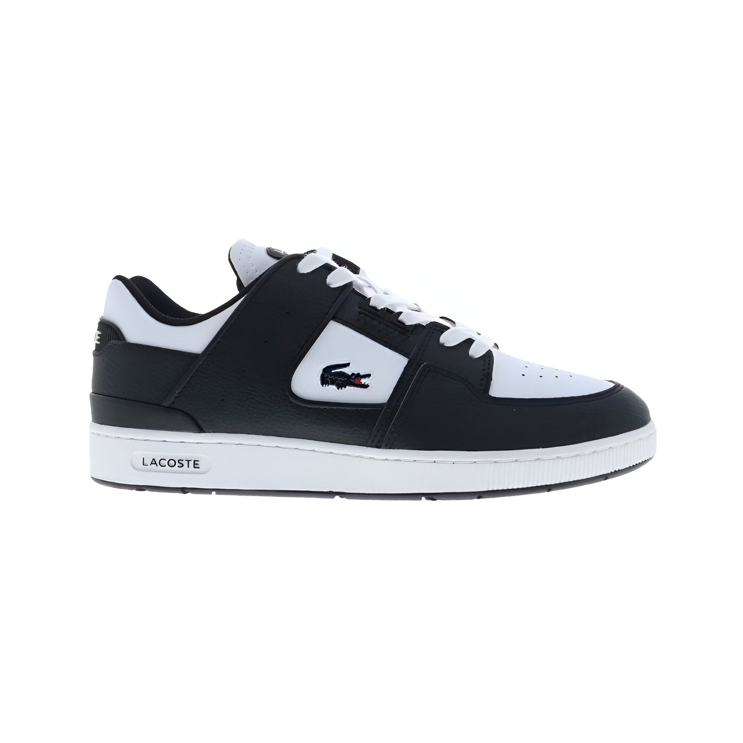 LACOSTE COURT CAGE 224 1 SMA BLACK WHITE