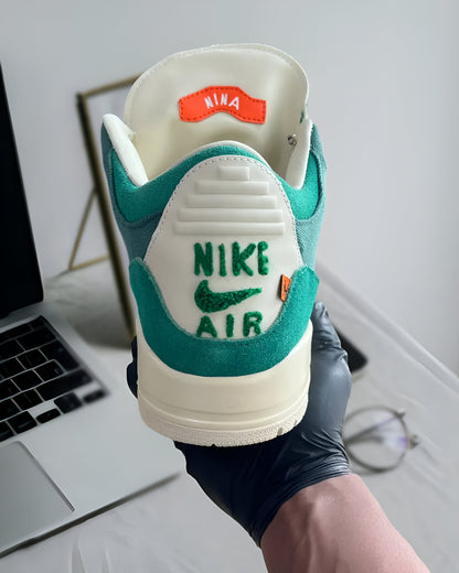 JORDAN 3 RETRO SP X NINA CHANEL ABNEY “BICOASTAL”.