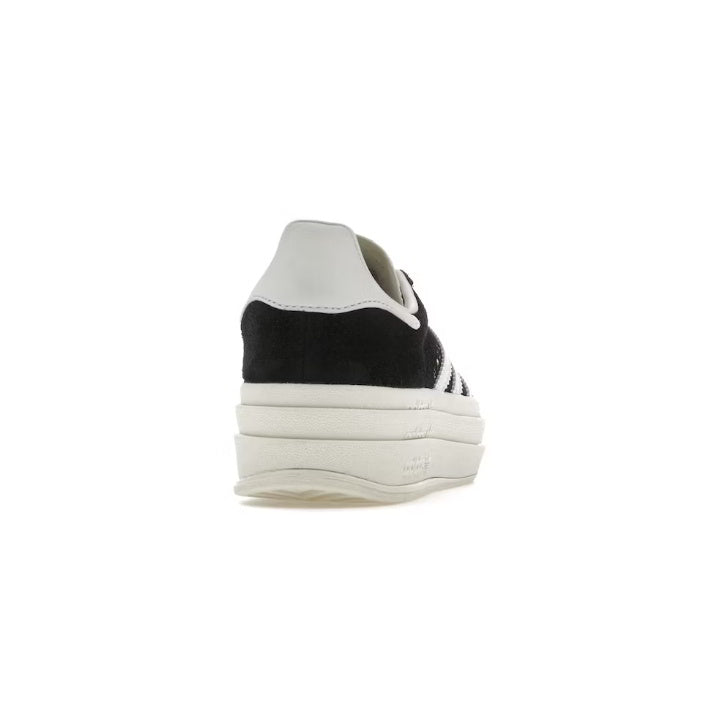 ADIDAS GAZELLE BOLD CORE BLACK WHITE (WOMEN'S)