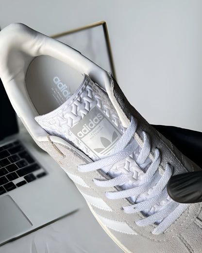 ADIDAS GAZELLE BOLD GREY WHITE (WOMEN'S)