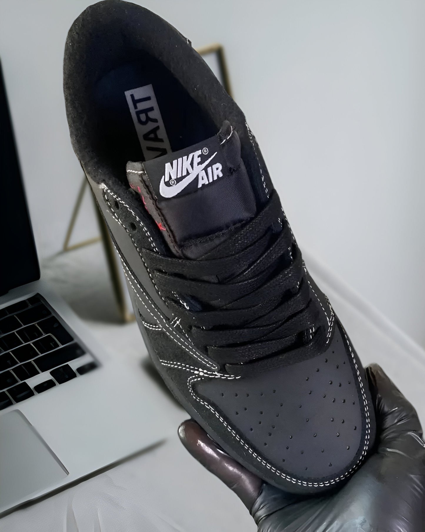 JORDAN 1 RETRO LOW OG SP TRAVIS SCOTT BLACK PHANTOM