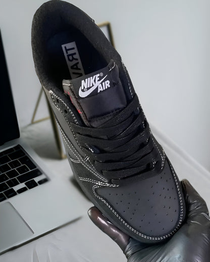 JORDAN 1 RETRO LOW OG SP TRAVIS SCOTT BLACK PHANTOM