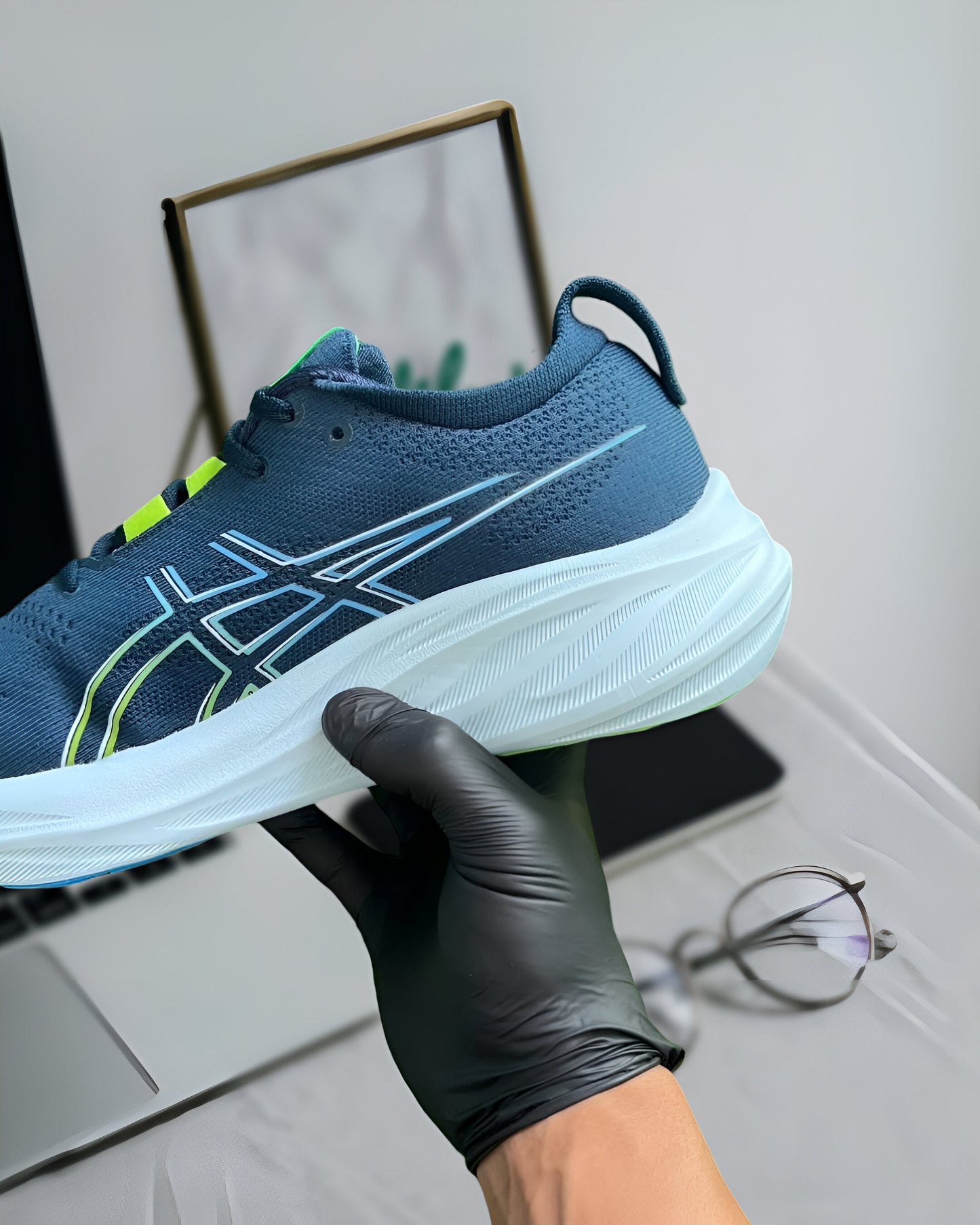 ASICS GEL-NIMBUS 26 FRENCH BLE ELECTRIC