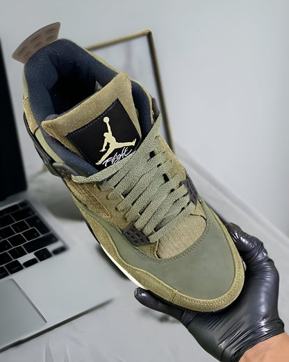 JORDAN 4 RETRO SECRAFT MEDIUM OLIVE