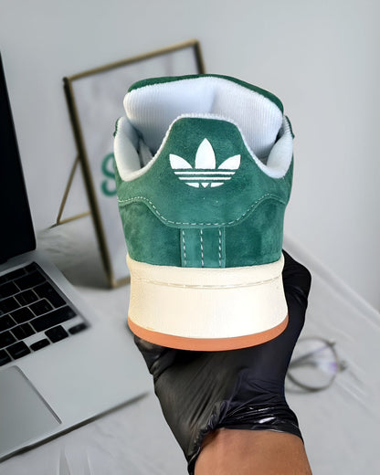 ADIDAS CAMPUS 00S DARK GREEN CLOUD WHITE