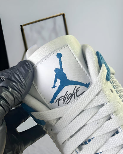 JORDAN 4 RETRO MILITARY BLUE