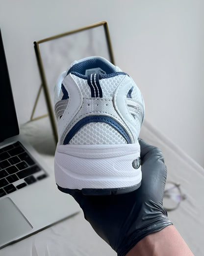 NEW BALANCE 530 WHITE SILVER NAVY