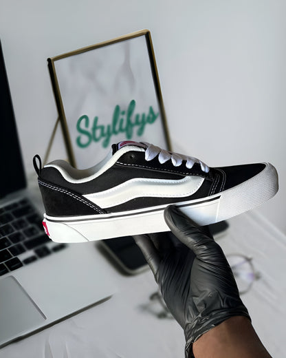 VANS KNU SKOOL BLACK WHITE