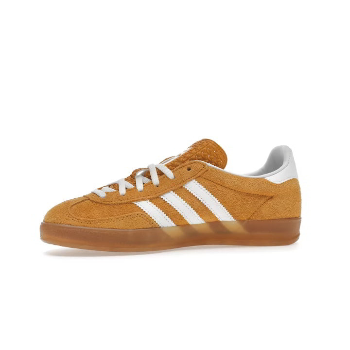 ADIDAS GAZELLE INDOOR ORANGE PEEL WHITE (WOMEN'S