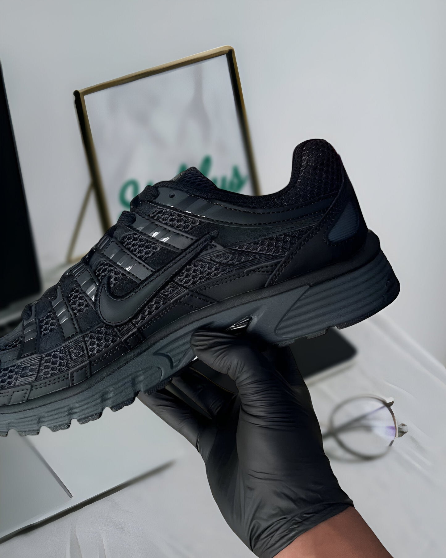 NIKE P-6000 TRIPLE BLACK