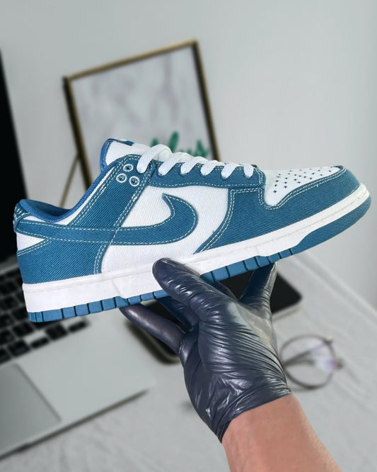 NIKE DUNK LOW INDUSTRIAL BLUE SASHIKO