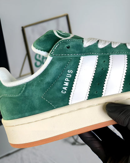 ADIDAS CAMPUS 00S DARK GREEN CLOUD WHITE