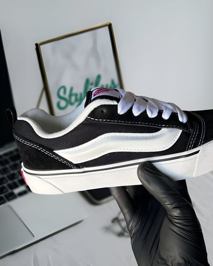 VANS KNU SKOOL BLACK WHITE