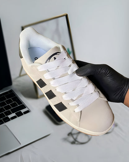 ADIDAS CAMPUS 00S CRYSTAL WHITE CORE BLACK