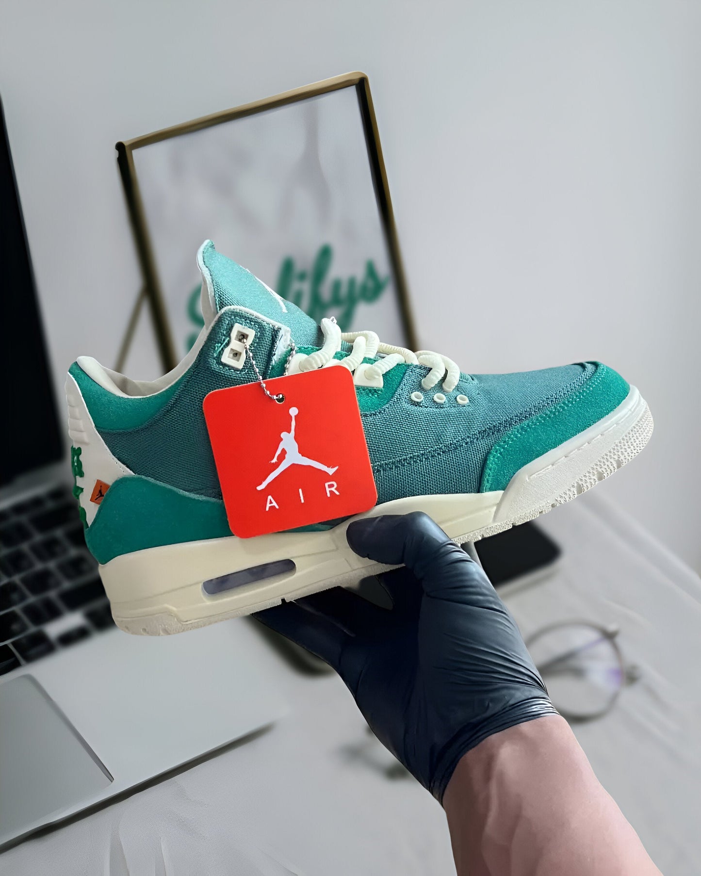 JORDAN 3 RETRO SP X NINA CHANEL ABNEY “BICOASTAL”.