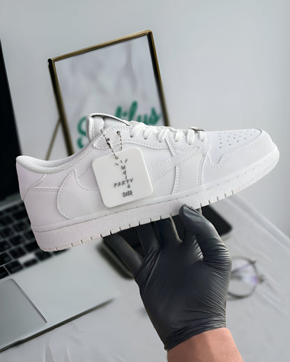 TRAVIS SCOTT X JORDAN 1 LOW “WHITE PARTY”