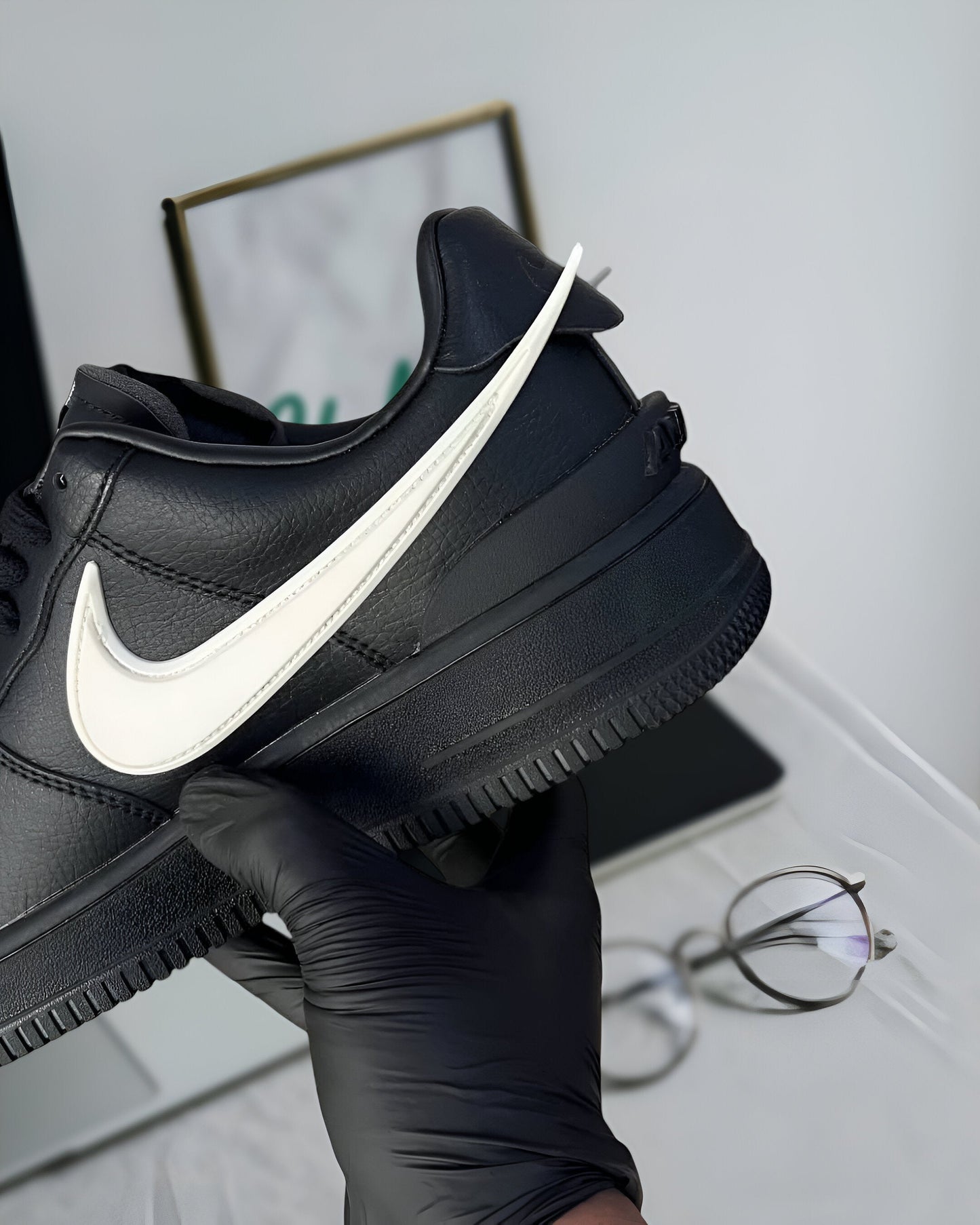 NIKE AIR FORCE 1 LOW SP AMBUSH BLACK