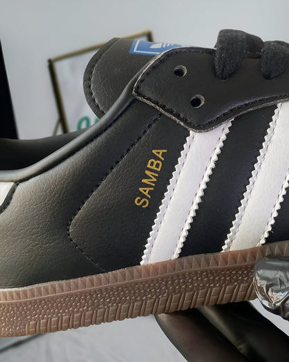 ADIDAS SAMBA OG BLACK WHITE GUM
