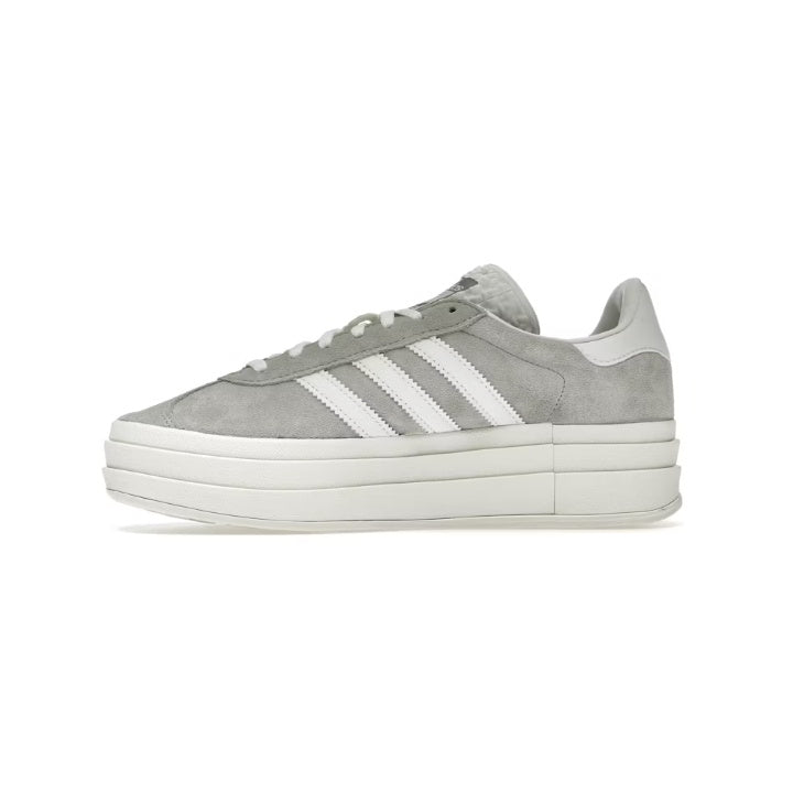 ADIDAS GAZELLE BOLD GREY WHITE (WOMEN'S)