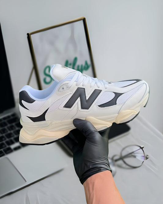 NEW BALANCE 9060 WHITE BLACK