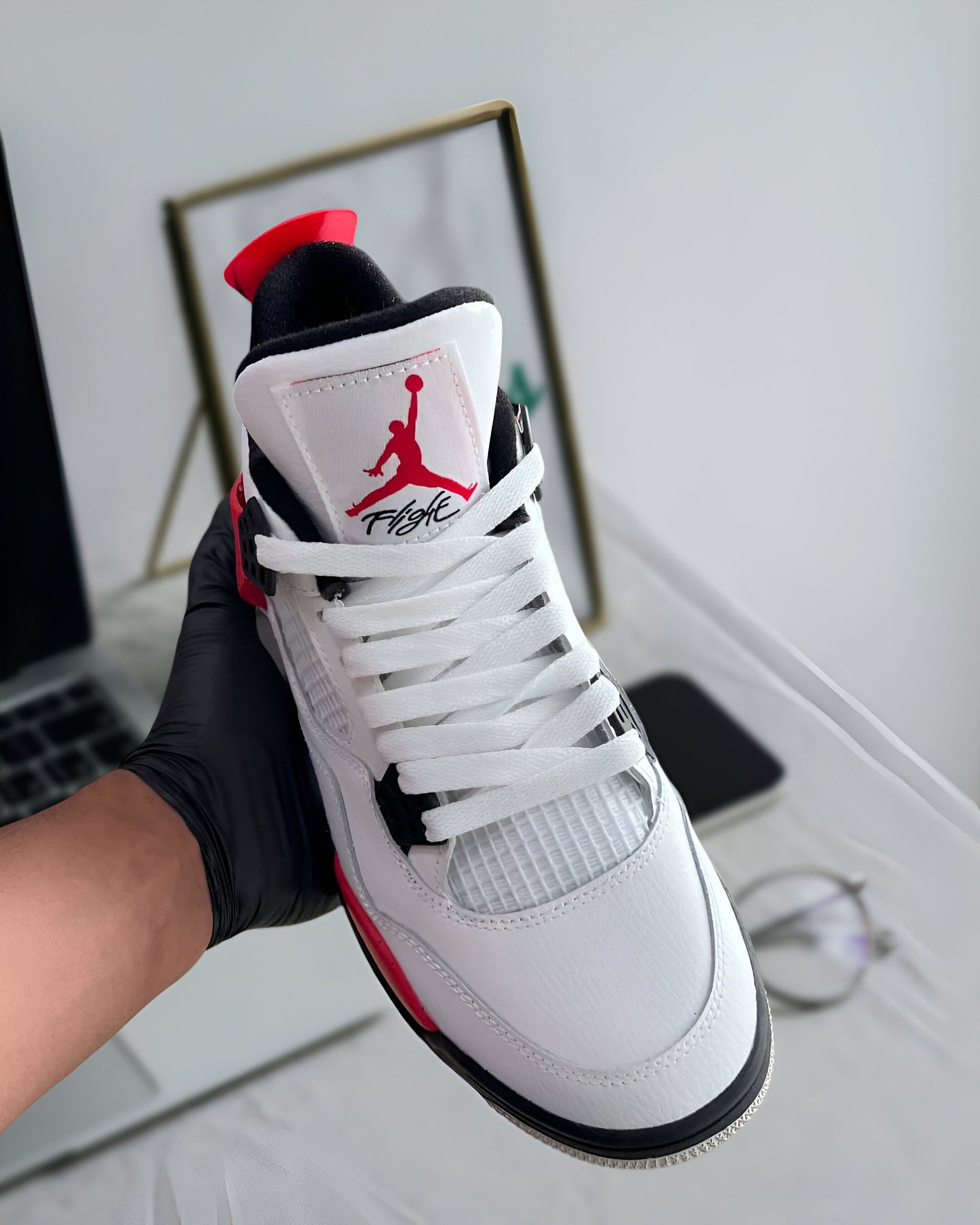 JORDAN 4 RETRO RED CEMENT
