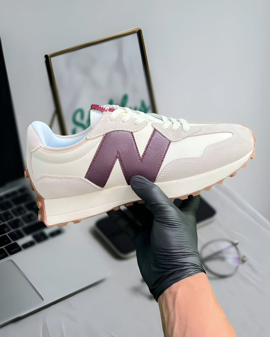 NEW BALANCE 327 MOONBEAM CLASSIC BURGUNDY