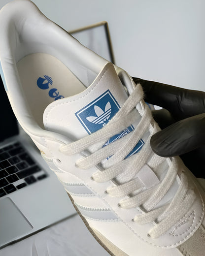 ADIDAS SAMBA OG WHITE HALO BLUE