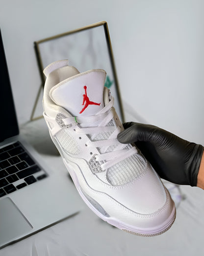 JORDAN 4 RETRO WHITE OREO