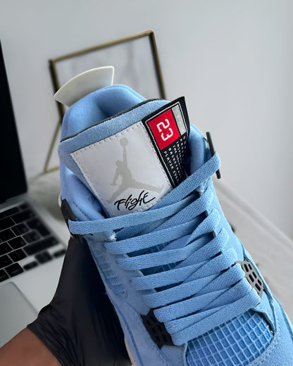 JORDAN 4 RETRO UNIVERSITY BLUE