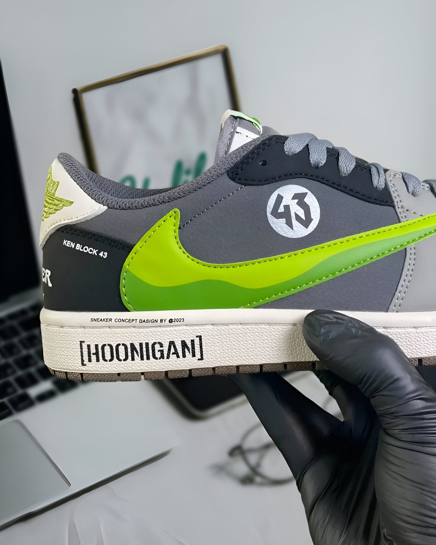 JORDAN 1 LOW TRAVIS SCOTT X KEN BLOCK “HOONIGAN”