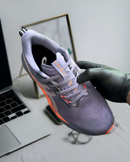 ASICS NOVABLAST 5 GREYISH PURPLE CORAL REEF