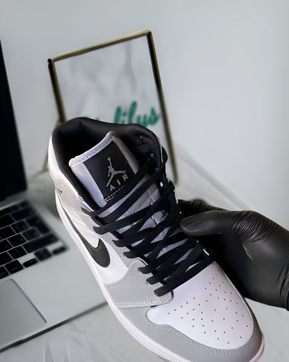 JORDAN 1 MID LIGHT SMOKE GREY
