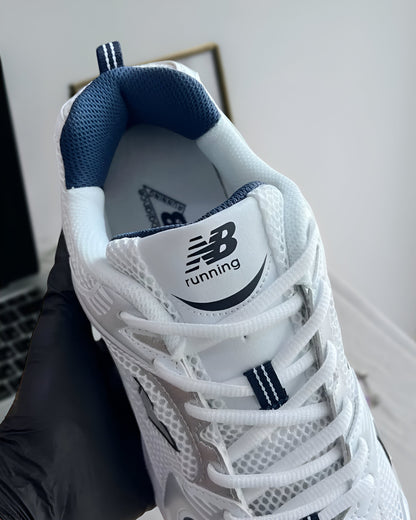 NEW BALANCE 530 WHITE SILVER NAVY