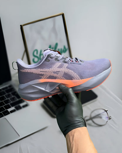 ASICS NOVABLAST 5 GREYISH PURPLE CORAL REEF