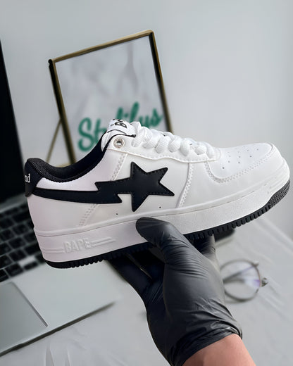 A BATHING APE BAPE STAJJJJOUND WHITE NAVY