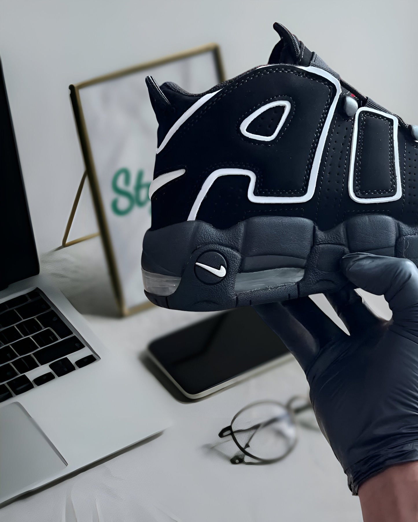 NIKE AIR MORE UPTEMPO OBSIDIAN