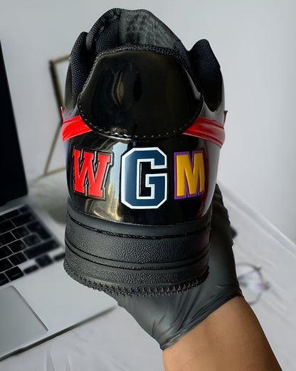 A BATHING APE BAPE STA LOW SHARK BLACK