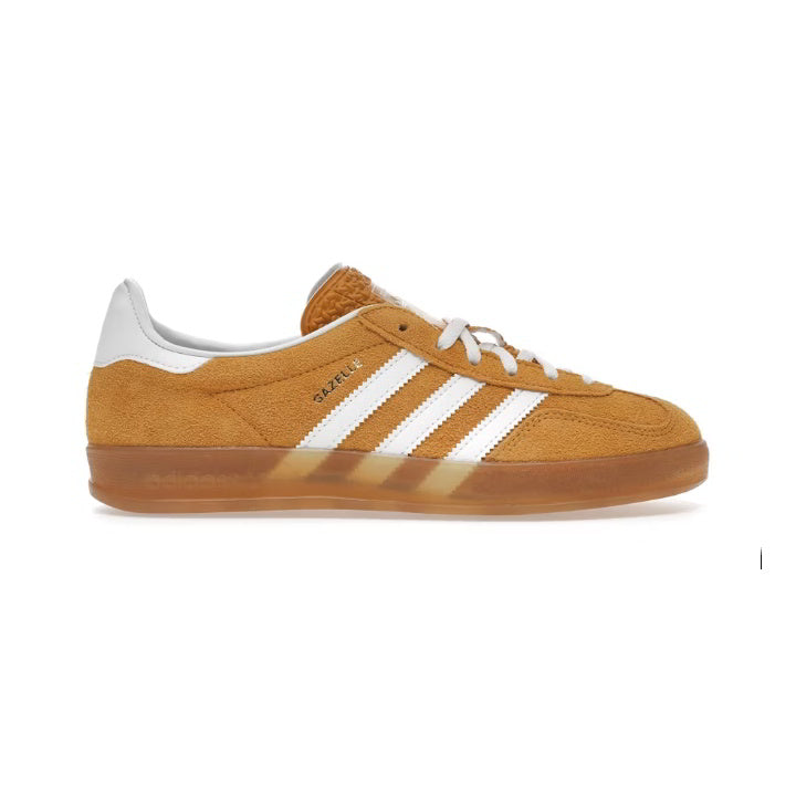 ADIDAS GAZELLE INDOOR ORANGE PEEL WHITE (WOMEN'S